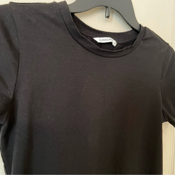 Women's Round Neck Short Sleeve Basic Bodysuit - Picture 5 of 10